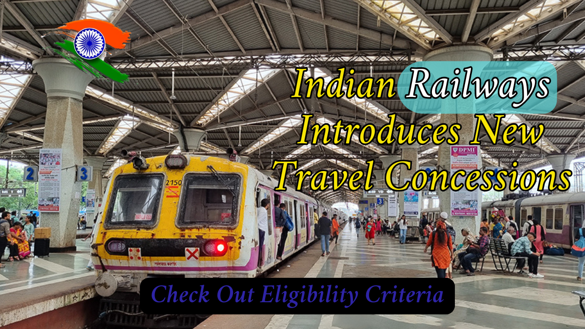 Indian Railways Introduces New Travel Concessions for Senior Citizens, Women, and Specially-Abled Passengers