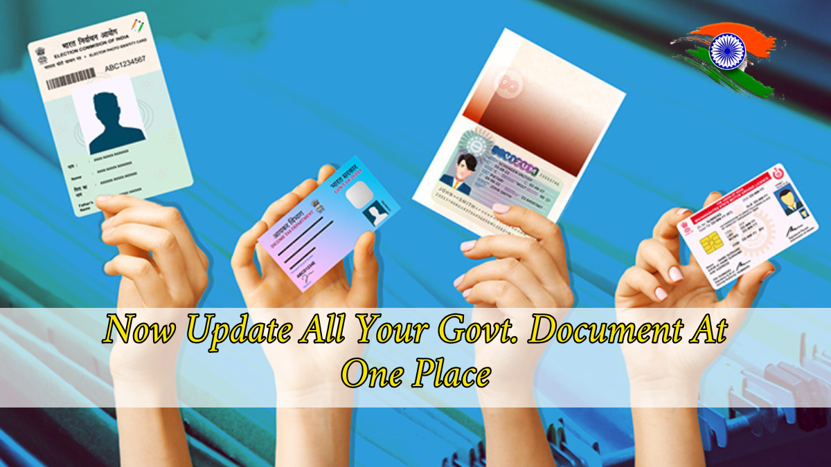 Now Update Aadhaar, PAN, and Driving License at a Single Platform – No Need to Visit Multiple Offices
